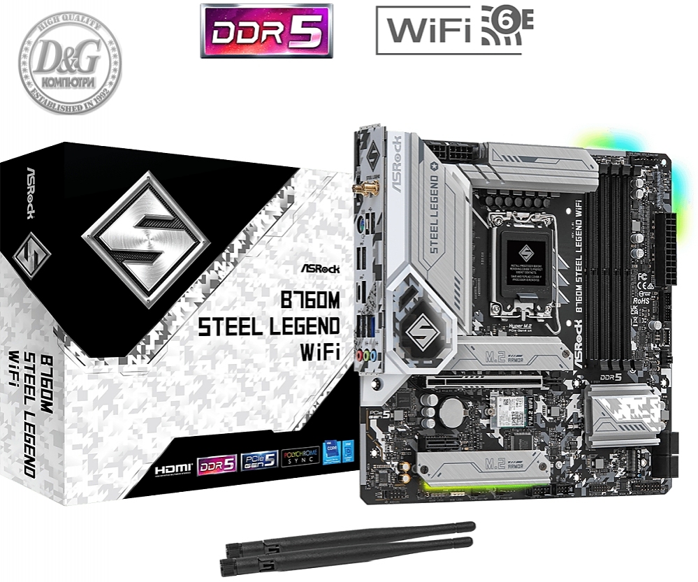 Asrock B760M Steel Legend Wi-Fi