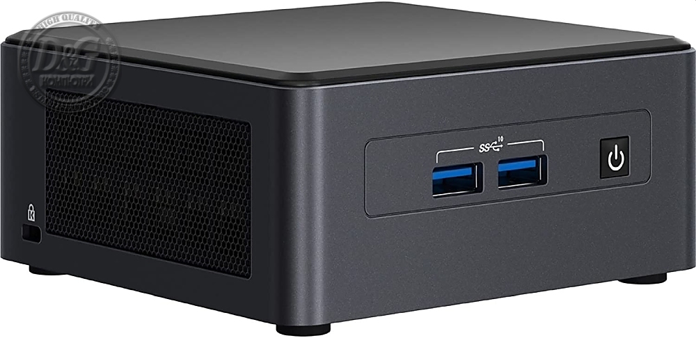 Intel NUC 11 Pro Kit NUC11TNHi3: Intel Core i3-1115G4, Intel UHD Graphics, Dual HDMI 2.0b w/HDMI CEC, Dual DP 1.4a via Type C, Front: 2xUSB 3.2 Rear: 2xUSB 4 (type C), 1xUSB 3.2, 1xUSB 2.0 Internal: 1xUSB 3.2 on m.2 22x42 (pins), 2xUSB 2.0 (headers),