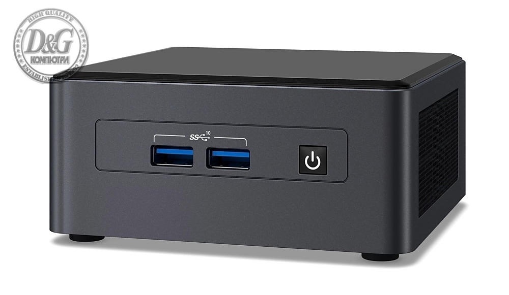 Intel Personal Computer Barebone INTEL NUC 11 Pro (Ultra Compact Form Factor, System on Chip (SoC), iCore i3 Mobile 1115G4 (S1449), Bus 4GT/sec, DDR4 3200MHz, Wi-Fi, iUHD Graphics, Black)