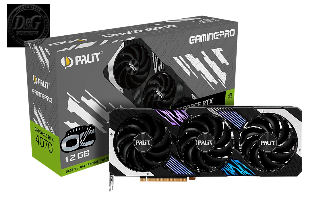 PALIR RTX4070 GAMINGPRO OC 12G