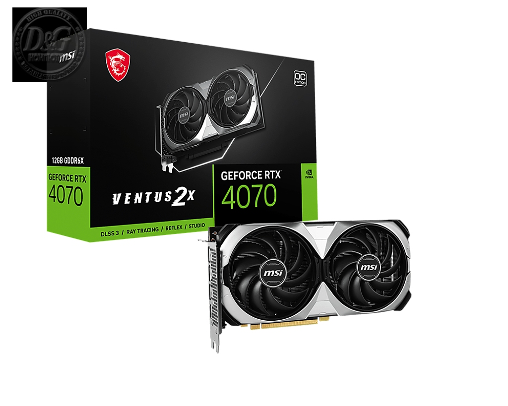 MSI RTX4070 VENTUS 2X 12G OC