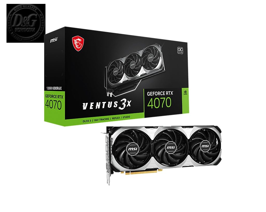 MSI RTX4070 VENTUS 3X 12G OC