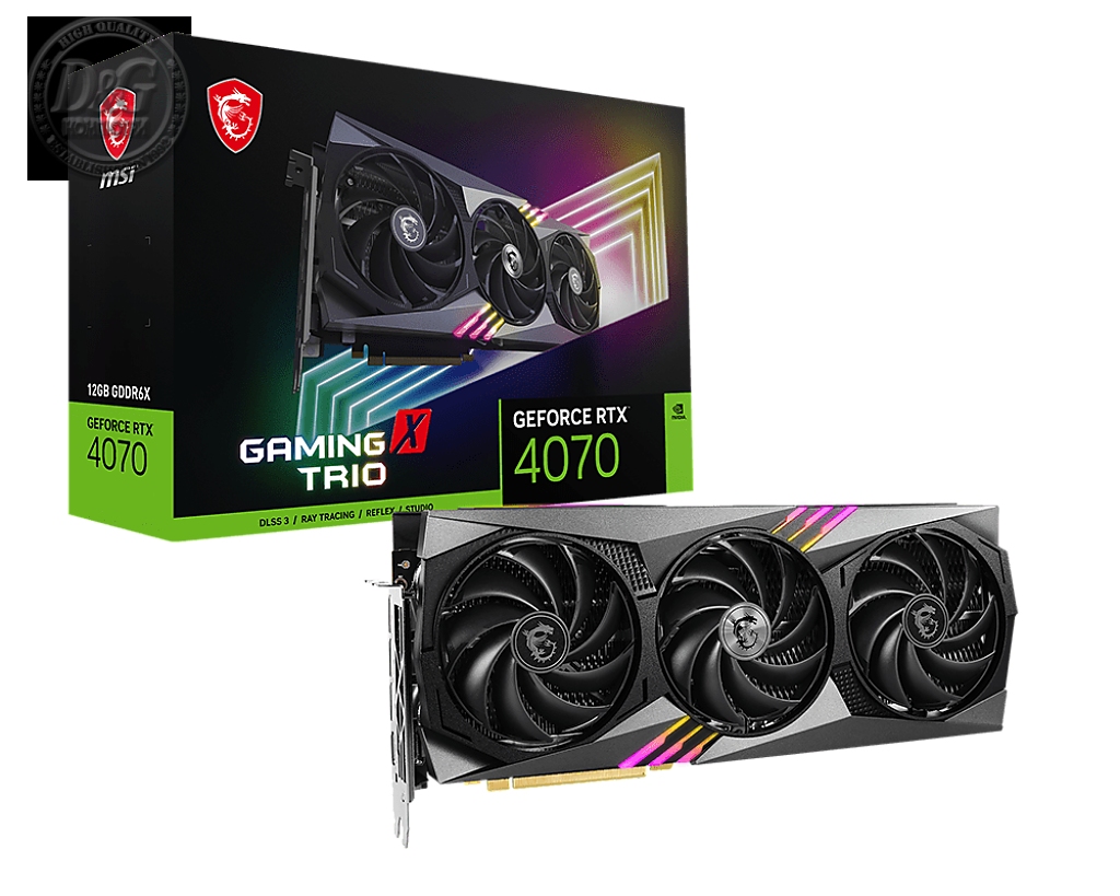 MSI RTX4070 GAMING X TRIO 12G