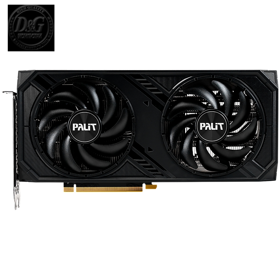 Palit RTX 4070 Dual 12GB GDDR6X, 192 bit, 1x HDMI 2.1a, 3x DP 1.4a, 1x 8-pin Power connector, recommended PSU 750W, NED4070019K9-1047D