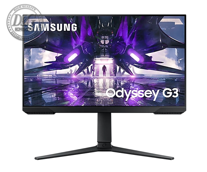 Samsung 24AG320 24" Odyssey G3, VA, 165 Hz, 1 ms, 1920x1080, ,AMD FreeSync Premium, DP, HDMI, Black