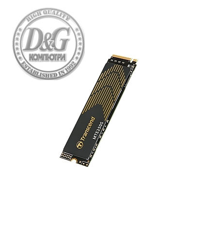 Transcend 1TB, M.2 2280, PCIe Gen4x4, NVMe, 3D TLC, with Dram(Graphene Heatsink)