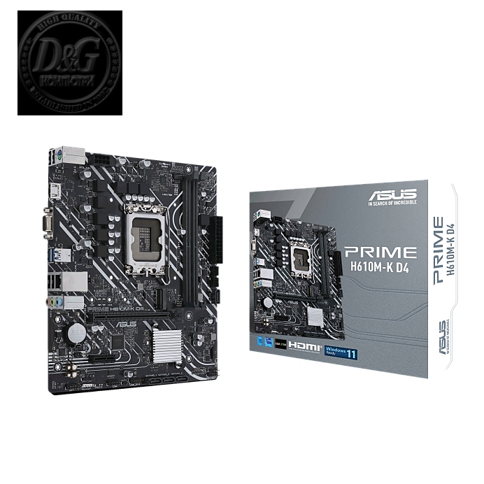 ASUS PRIME H610M-K-D4