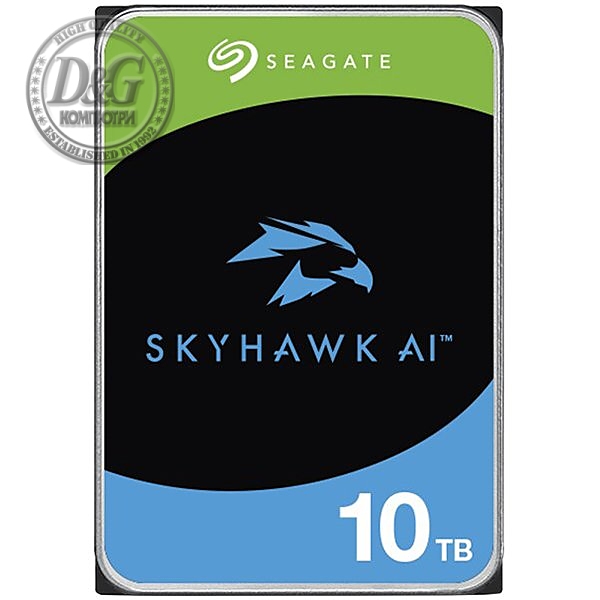 SEAGATE HDD SkyHawkAI Guardian Surveillance (3.5"/10TB/SATA 6Gb/s/)