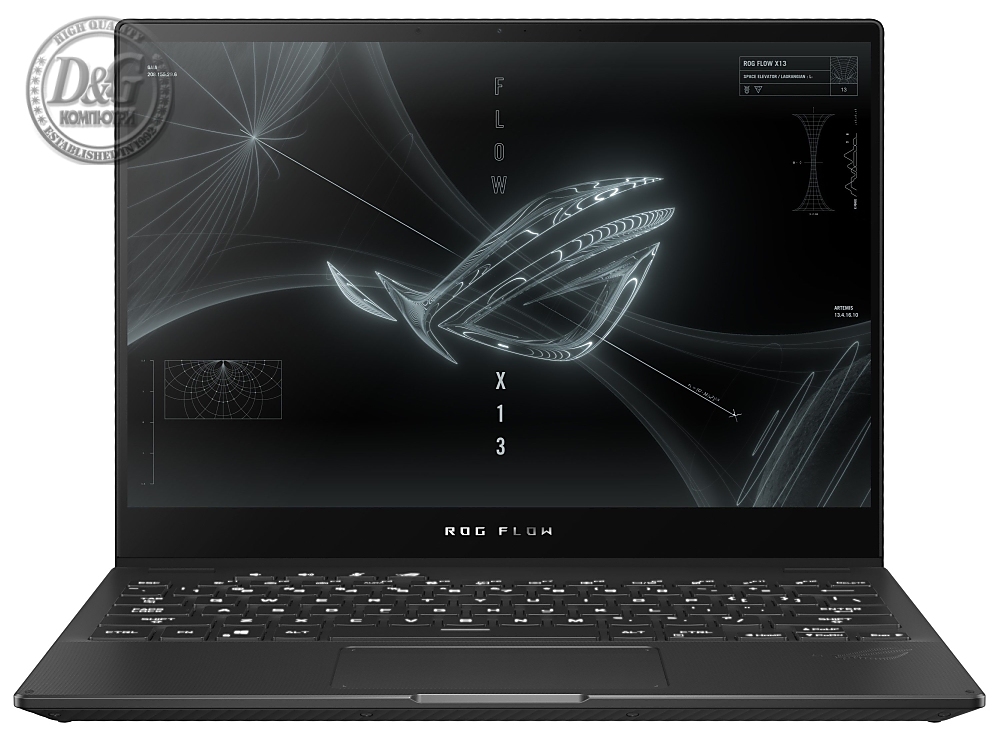 Asus ROG Flow X13 GZ301VU-MU002X,Intel Core i9-13900H  2.6 GHz (24M Cache, up to 5.4 GHz, 14 cores: 6 P-cores and 8 E-cores) 13.4" QHD+ 16:10 (2560 x 1600, WQXGA), 165Hz,16GB DDR5 ( 2*8), 1TB PCIE NVME,  RTX 4050 GDDR6 6GB,Illum. Kbd,Win11 Pro,Black