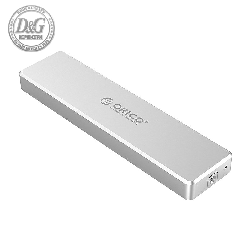 Orico външна кутия за диск Storage - Case - M.2 NVMe M-key 10 Gbps - PCM2-C3-SV