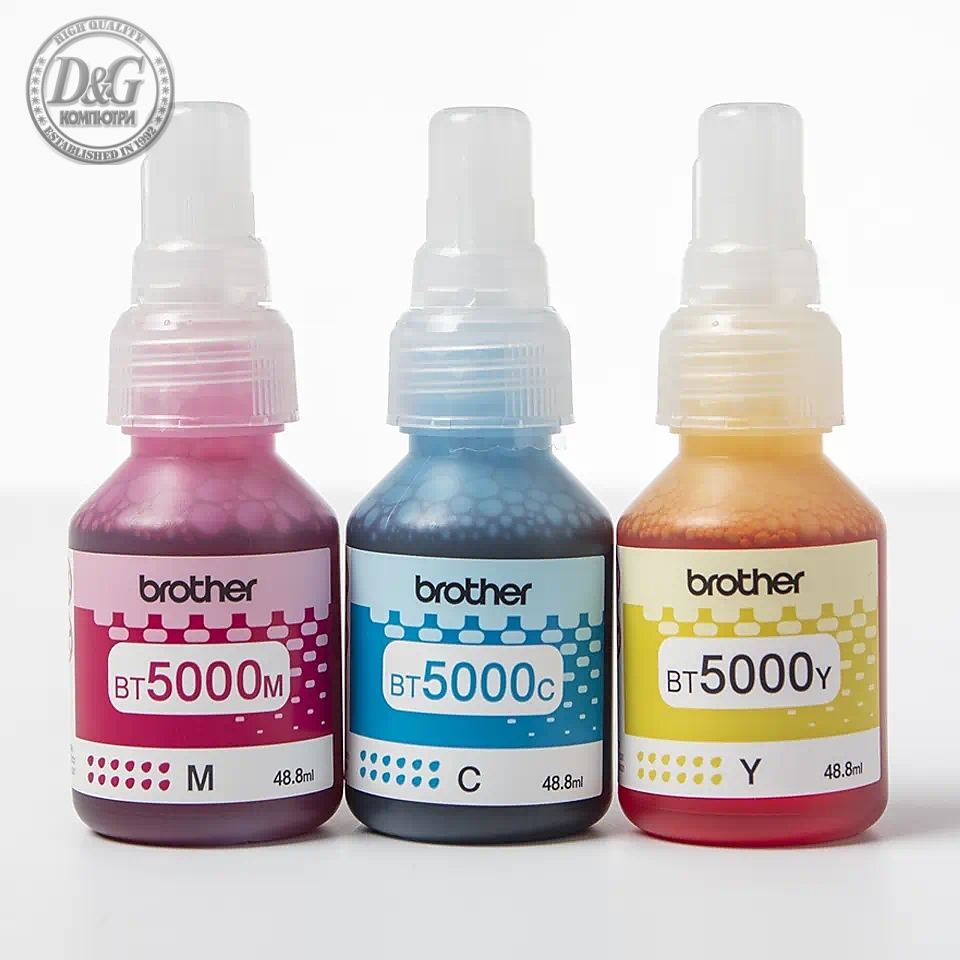 Brother Value Pack BT5000C, BT5000M, BT5000Y Ink Bottle for T420,T426,T520,T720,T920