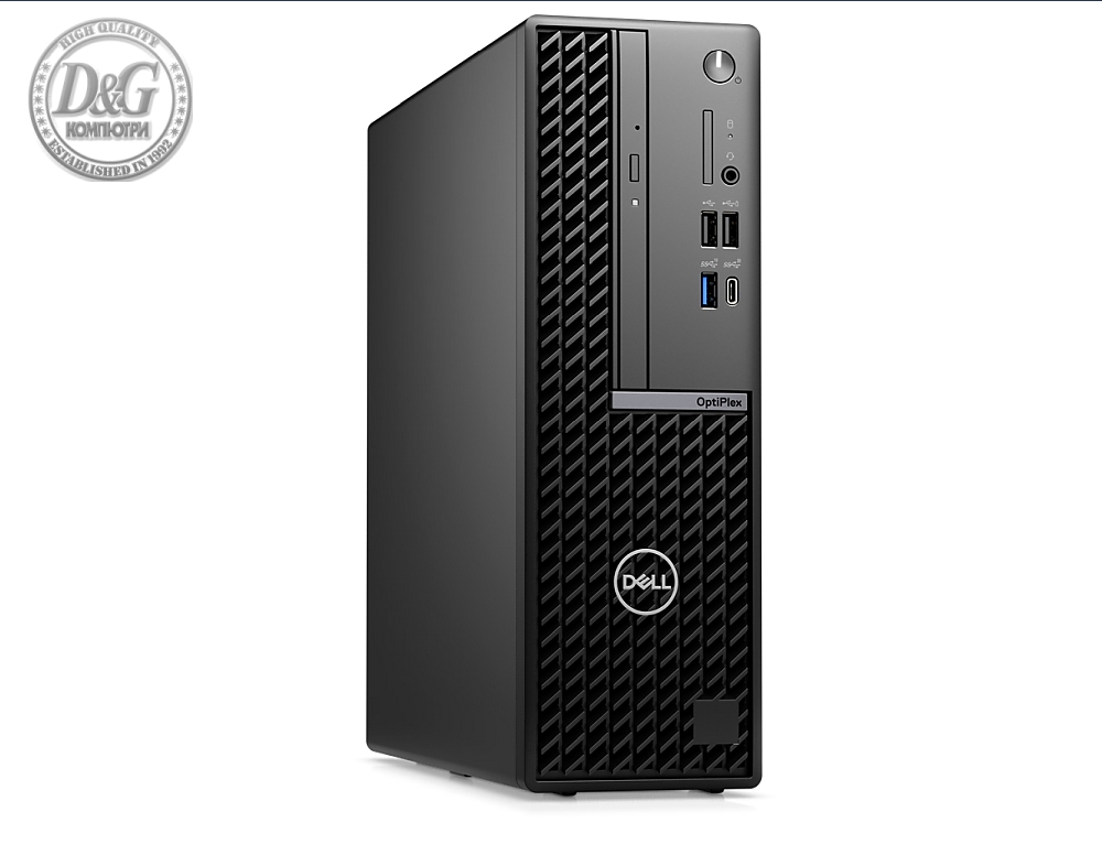 Dell OptiPlex 7010 SFF, Intel Core i3-13100 (4 Cores/12MB/3.4GHz to 4.5GHz), 8GB (1x8GB) DDR4, 256GB SSD PCIe M.2, Integrated Graphics, 180W, Keyboard&Mouse, Win 11 Pro, 3Y PS