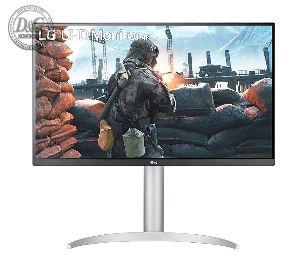 LG 27UP650P-W, 27" UHD 4K IPS AG, DCI-P3 95%, Cinema Screen, 5ms, 1200:1, Mega DFC, 400 cd/m2, 3840x2160, AMD FreeSync, HDR 10, VESA Display HDR 400, HDMI, DisplayPort, FreeSync, Headphone out, Height Adjustable, Pivot Tilt, Reader Mode, Black