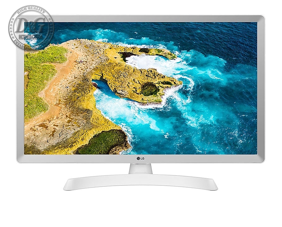 LG 28TQ515S-WZ, 28.0" WVA, LED non Glare, Smart webOS 22, TV Tuner DVB-T2/C /S2, 1000:1, Mega DFC, 250cd, 1366x768, Wi-Fi, LAN, AirPlay, WiDi, Miracast, HDMI, CI Slot, USB 2.0, Optical Out, AI Sound, Speaker 5W, White