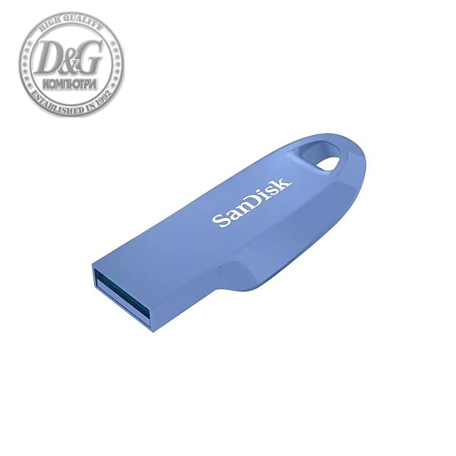 USB памет SanDisk Ultra Curve 3.2, 32GB, USB 3.1 Gen 1, Син