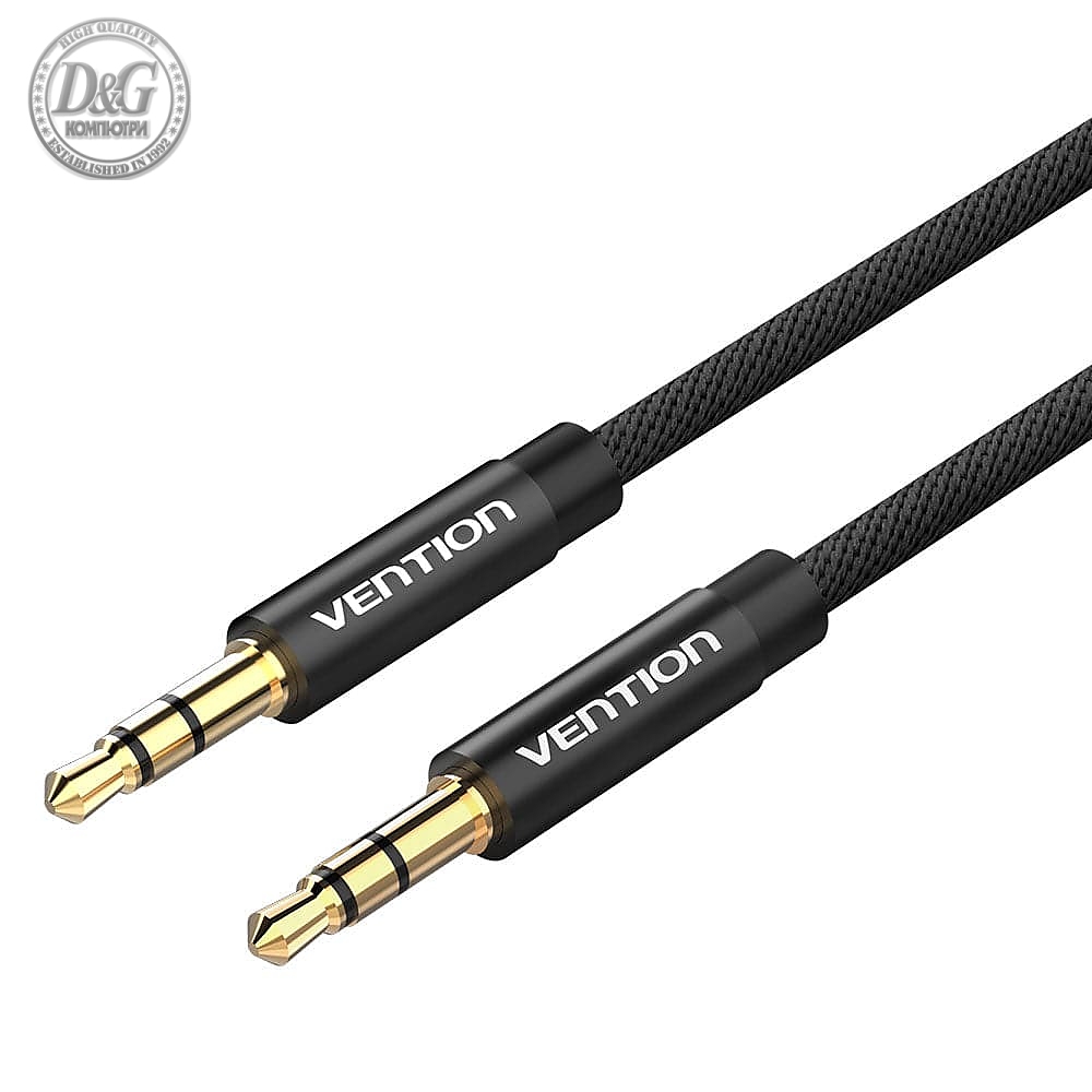 Vention Аудио Кабел Fabric Braided 3.5mm M/M Audio Cable 1m - BAGBF