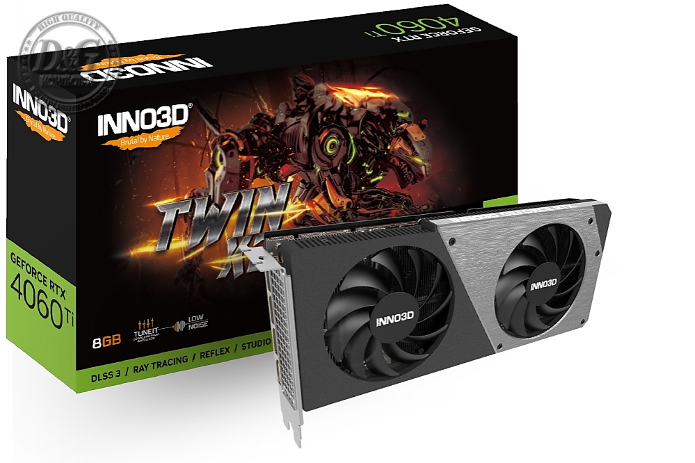 Inno3D GeForce RTX 4060 Ti 8GB GDDR6 Twin X2