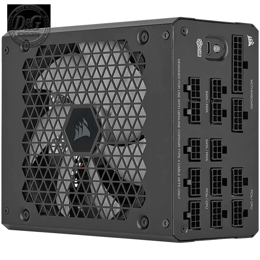 Corsair HXi Series HX1000i, 80 PLUS Platinum,  EU Version, EAN:0840006697305