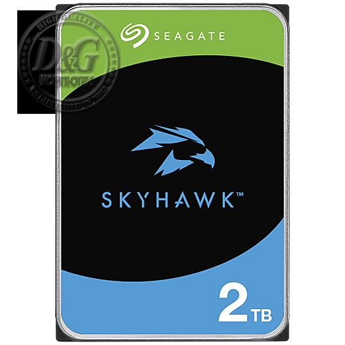 SEAGATE HDD SkyHawk Surveillance (3.5''/2TB/SATA 6Gb/s/rpm 5400)