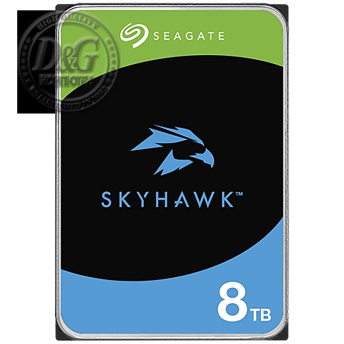 SEAGATE HDD SkyHawk Surveillance (3.5''/8TB/SATA 6Gb/s/rpm 5400)