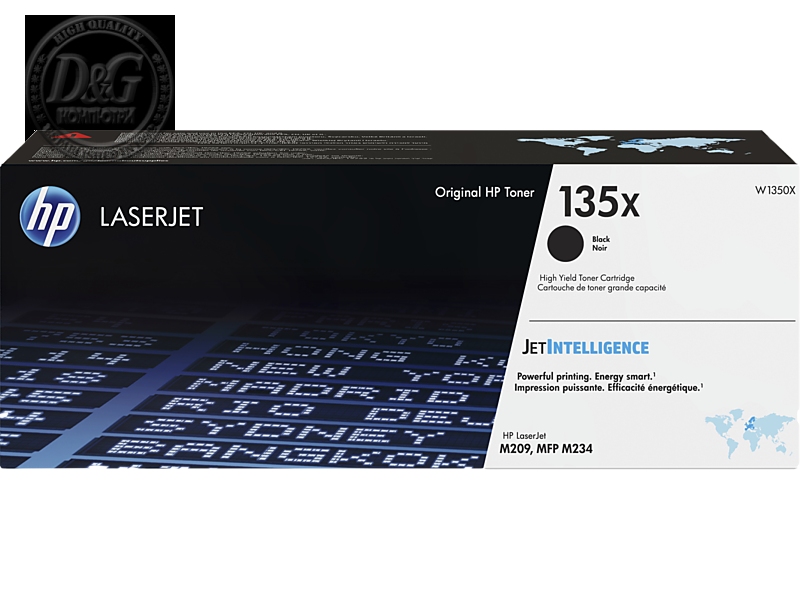 W1350X 135X BLACK ORIG TONER