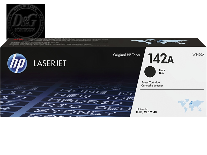 W1420A 142 BLACK TONER