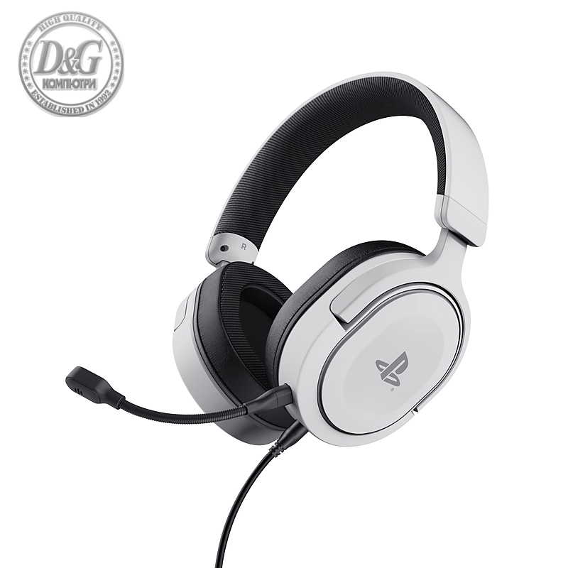 TRUST GXT 498W Forta Gaming Headset PS5 White