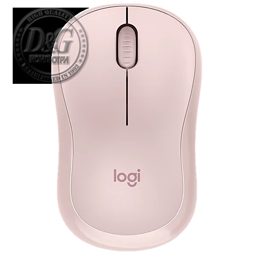 LOGITECH M240 Bluetooth Mouse - ROSE - SILENT