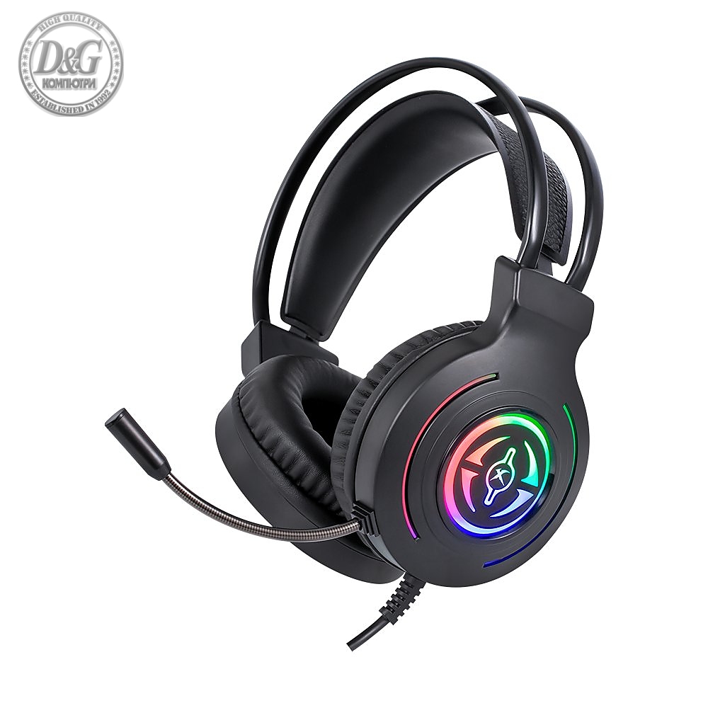 Xtrike ME геймърски слушалки Gaming Headphones GH-413 - RGB, 50mm, PC/Consoles