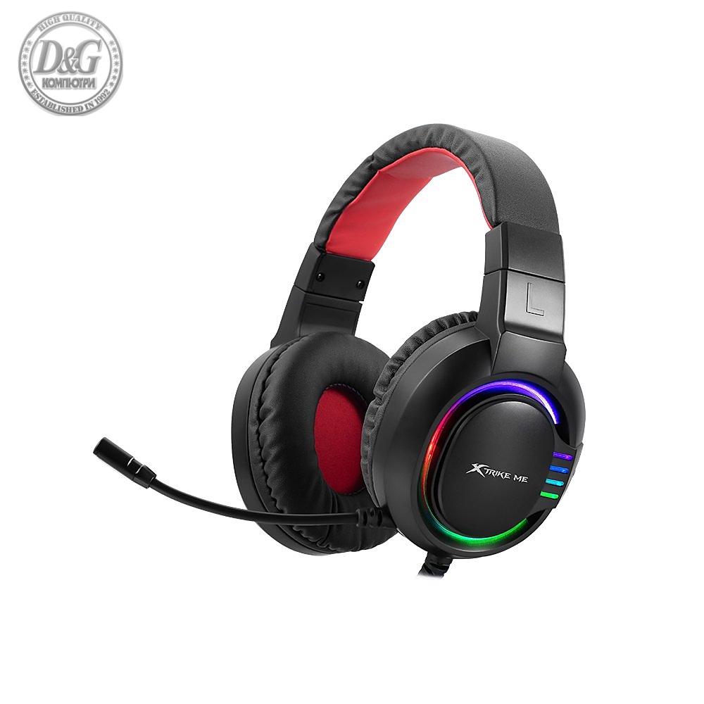 Xtrike ME геймърски слушалки Gaming Headphones GH-405 - RGB, 50mm, PC/Consoles