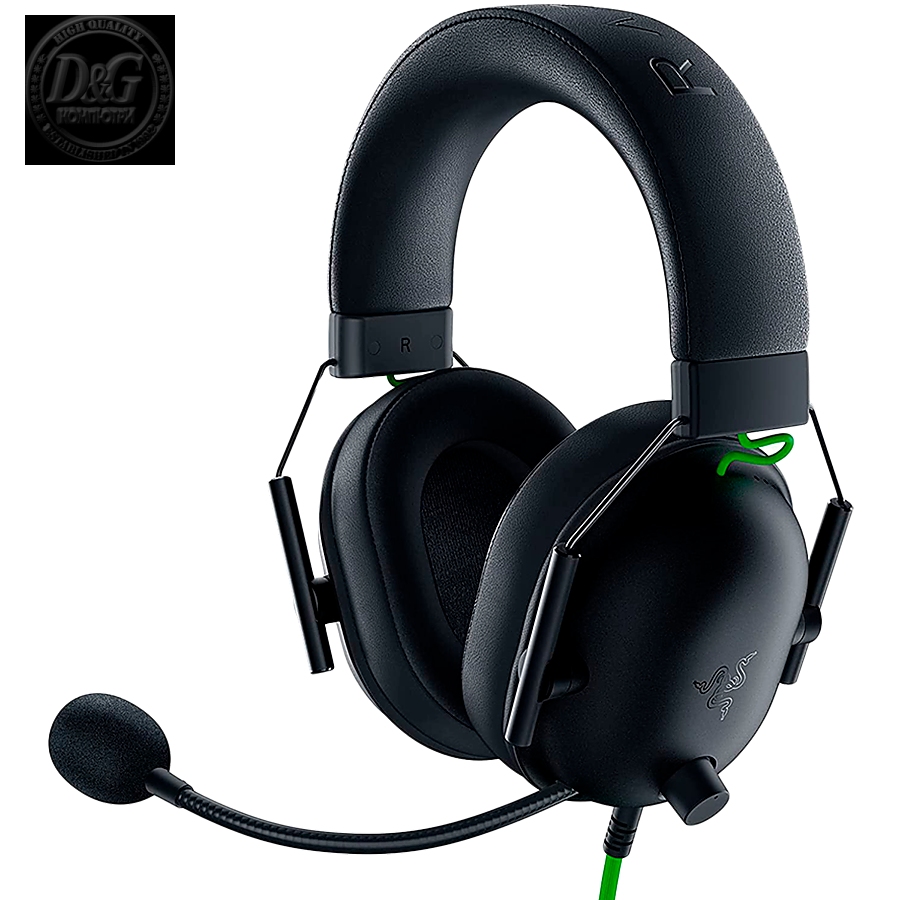 Razer BlackShark V2 X USB, gaming headset, HyperClear Noise-Cancelling Mic, TriForce 50mm Drivers, Advanced Passive Noise Cancellation, Hybrid memory foam cushions, USB Type-A, 20 Hz вЂ“ 20 kHz, 32 в„¦ (1 kHz), 98 dBSPL / mW,1 kHz