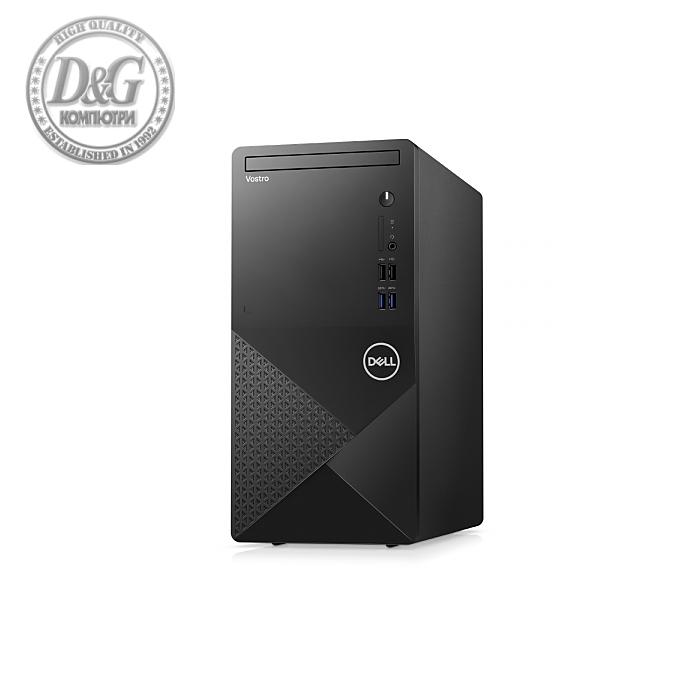 Dell Vostro 3020 MT, Intel Core i7-13700 (16-Core, 24MB Cache, 2.1GHz to 5.1GHz), 8GB, 8Gx1, DDR4, 3200MHz, 512GB M.2 PCIe NVMe, Intel UHD Graphics 770, Wi-Fi 6, BT, Keyboard&Mouse, Ubuntu, 3Y PS