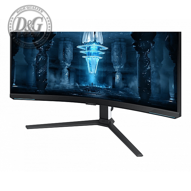 Монитор Samsung Odyssey G8 32 inch, VA Curved Quantum Mini-LED UHD 3840x2160, 240Hz, 1 ms