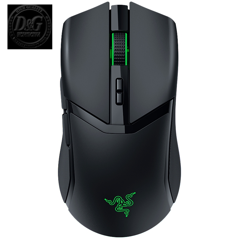 Razer Cobra Pro Wireless Gaming Mouse, Razer Focus Pro 30K Optical Sensor, 10 Customizable Controls, 11-Zone Chroma Lighting with Underglow, Extended battery life of up to 170 hours, 30000 DPI, 90 Million Clicks, 8 Programmable Buttons