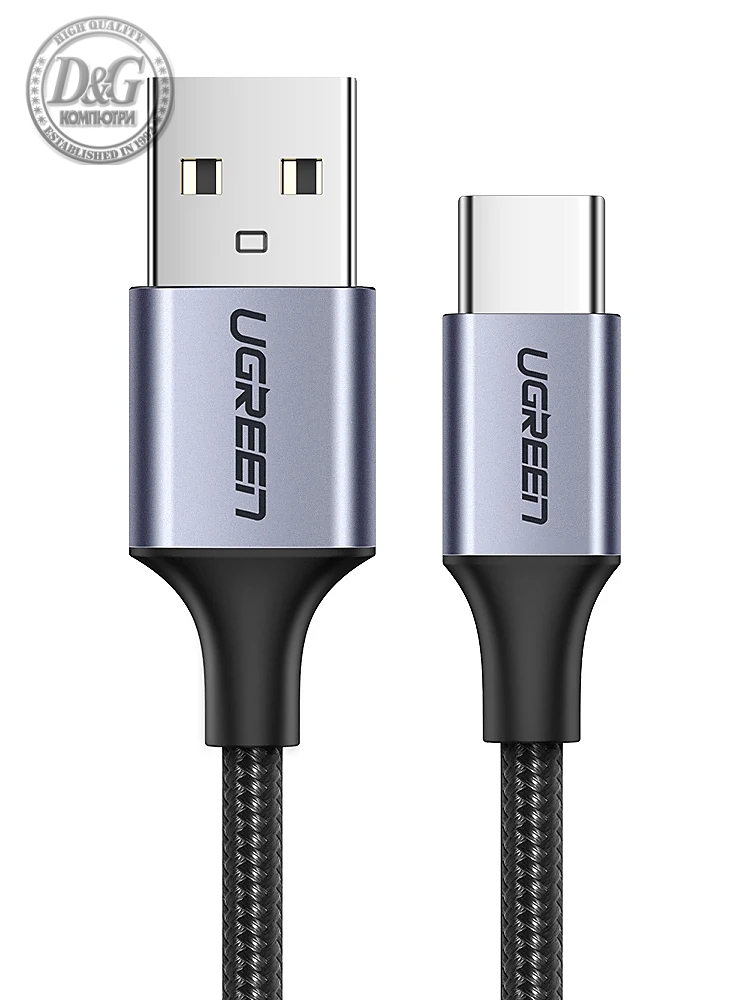 Ugreen кабел USB 2.0 Type A to Type-C US288, 1.5m - 60127