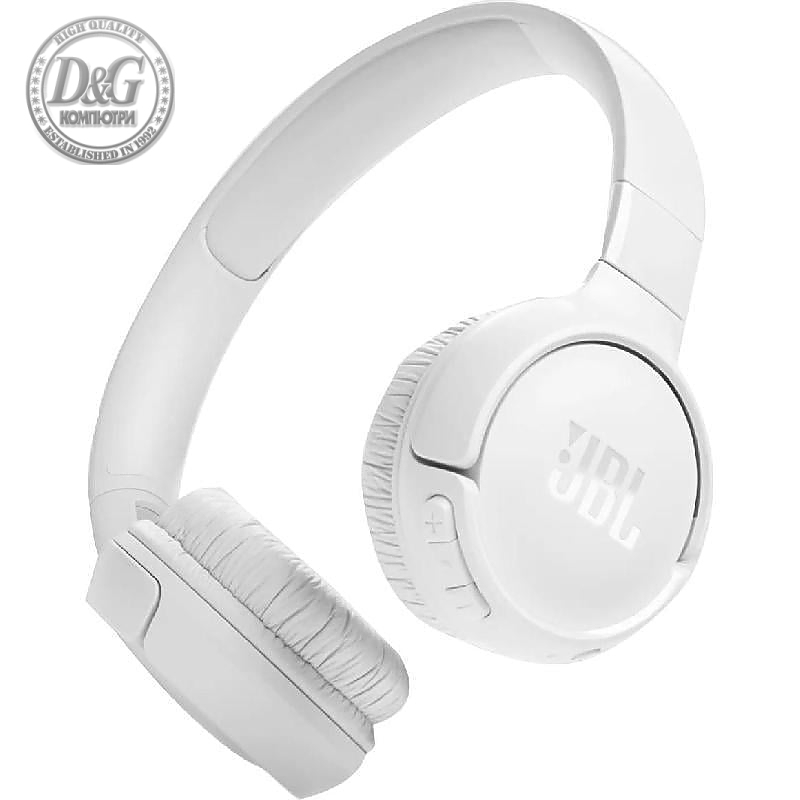 JBL T520BT WHT HEADPHONES