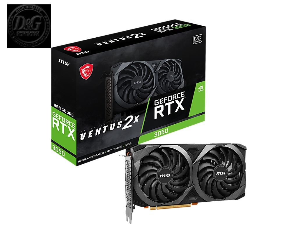 MSI RTX3050 VENTUS 2X 8G OCV1