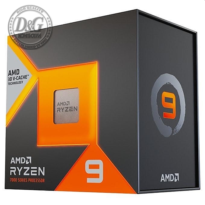 AMD Ryzen 9 7950X3D 16C/32T (4.2GHz / 5.7GHz Boost, 144MB, 120W, AM5)