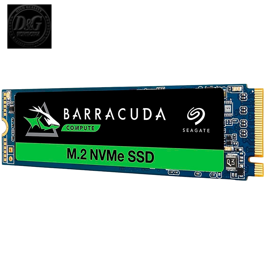 Seagate® BarraCuda™ PCIe, 500GB SSD, M.2 2280 PCIe 4.0 NVMe, Read/Write: 3,600 / 2,400 MB/s, EAN: 8719706434584