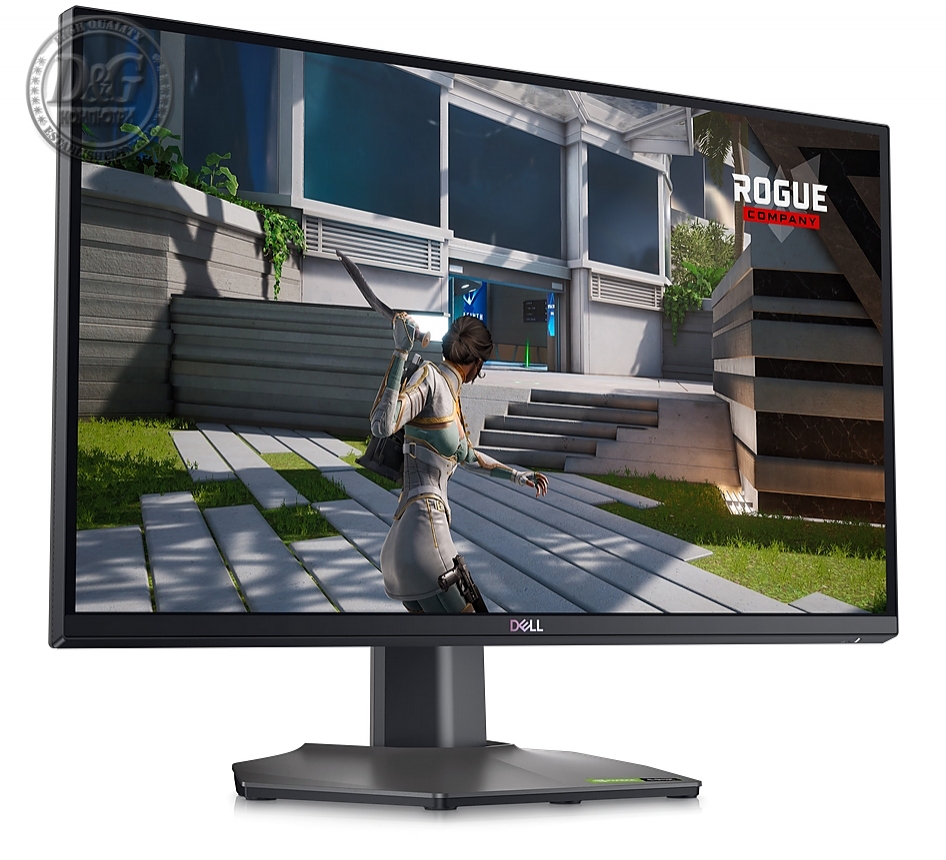 Dell G2524H, 25" LED  Gaming, IPS AG, FullHD 1920 x 1080, sRGB 99%, NVIDIA G-SYNC Compatible, AMD FreeSync Premium, 280Hz, 1ms GtG, 1000:1, 400 cd/m2, HDMI, DisplayPort, Height Adjustable, Tilt, Black