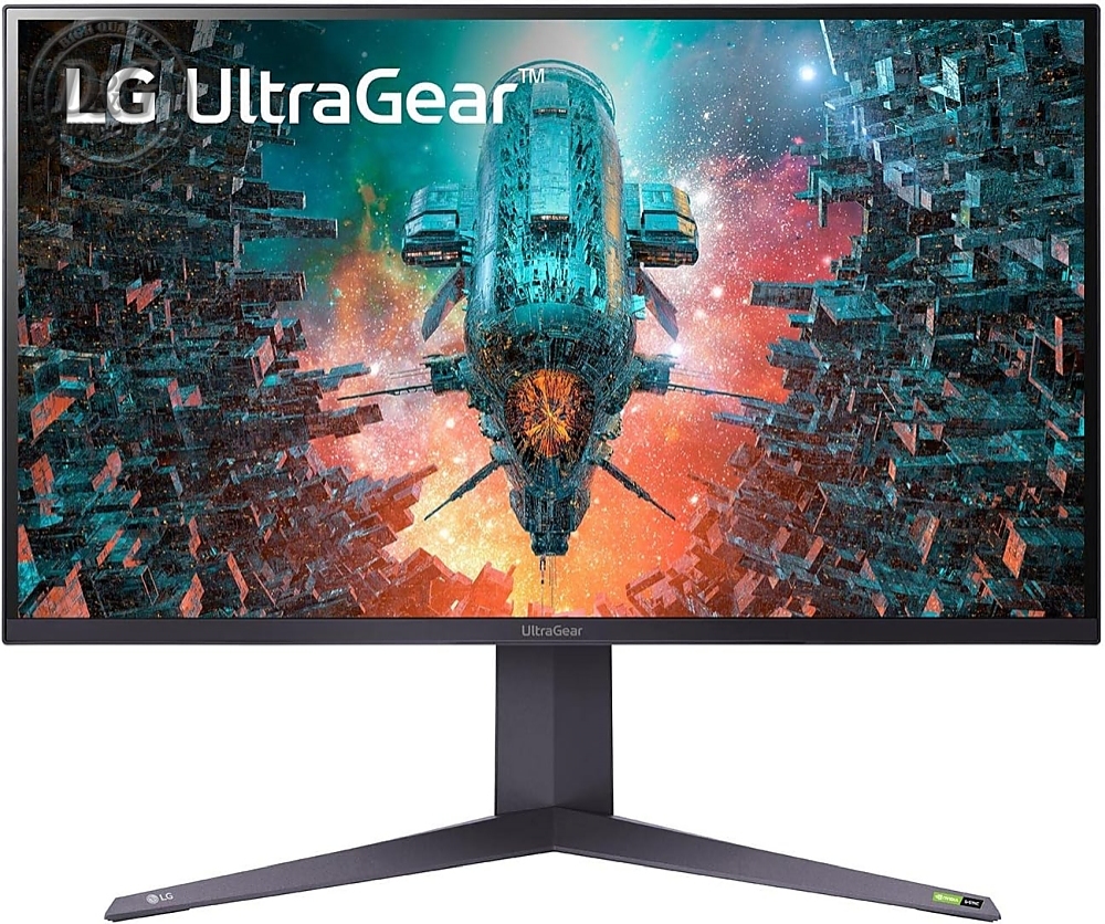 LG 32GQ950P-B, 31.5" UltraGear Nano IPS with ATW, AG, 1ms GtG, 1000:1, 450cd/m2, UHD 4K (3840x2160), 144Hz, Reader Mode, FreeSync, G-SYNC, VRR, HDR 1000, DCI-P3 98%, USB, HDMI, DisplayPort, Height Adjustable, Pivot, Tilt, Headphone out,  Black