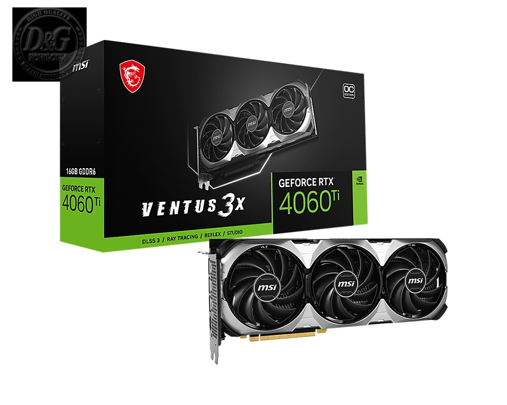 MSI RTX4060TI VENTUS 3X 16G OC