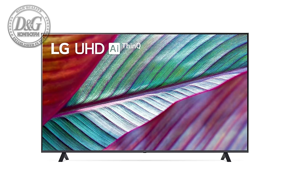 LG 43UR78003LK, 43" 4K UltraHD TV 4K (3840 x 2160), DVB-T2/C/S2, webOS 23 Smart TV, ThinQ AI, a5 AI Processor 4K Gen6, WiFi, HDR10 pro, HLG, ALLM/HGiG, 4K Upscaling, AI Sound, Voice Controll, HDMI eARC, CI, LAN, USB, Bluetooth, 2 Pole Stand, Black