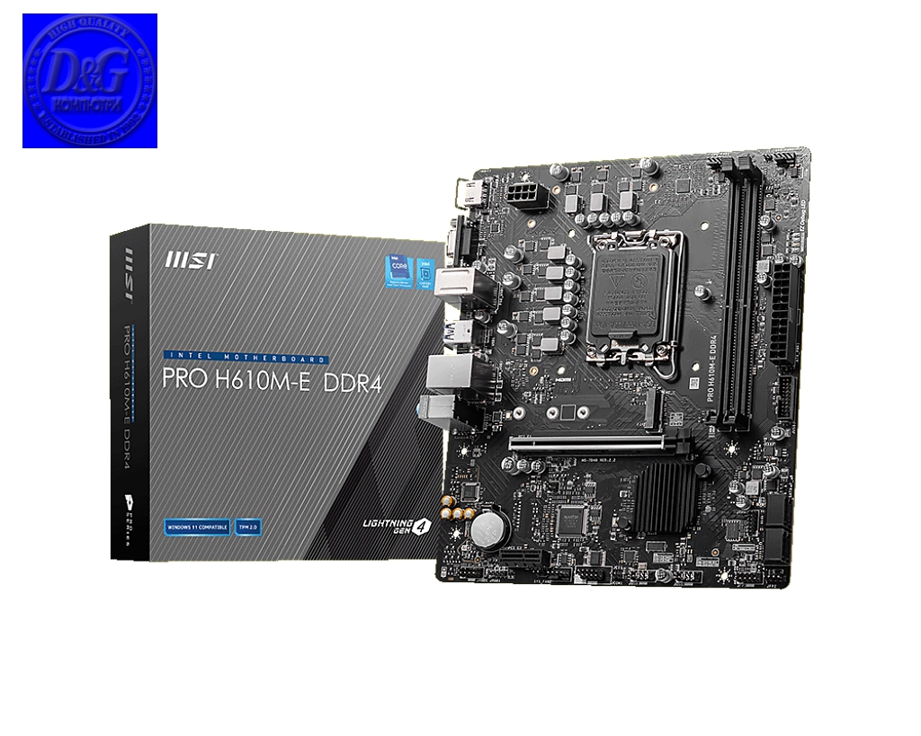 MSI PRO H610M-E DDR4 /LGA1700