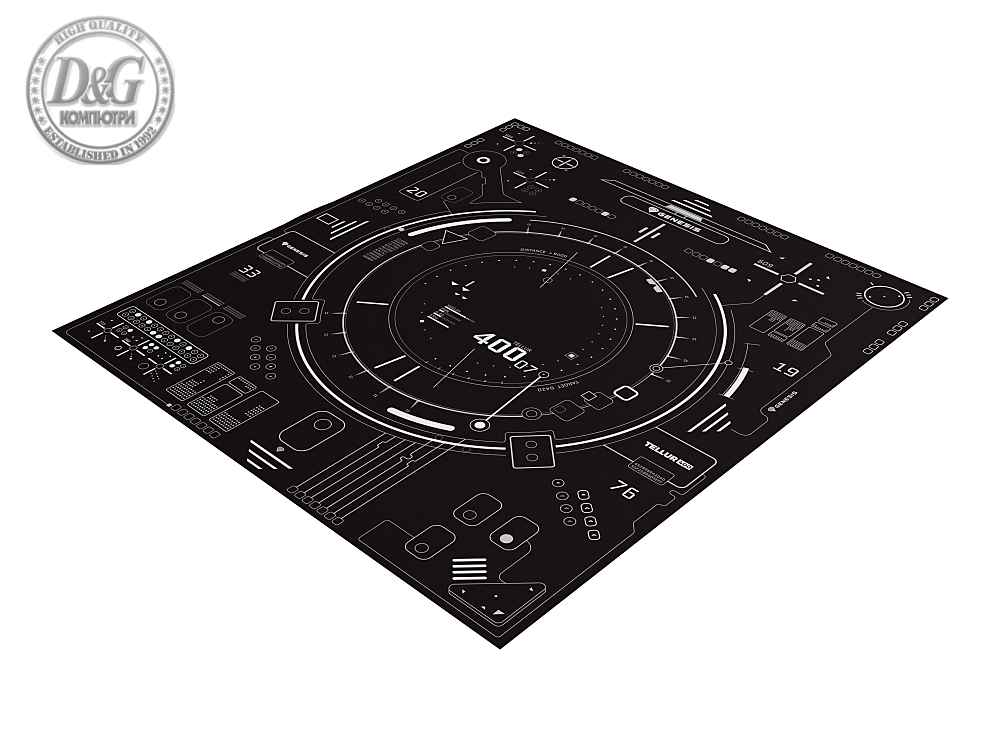 Genesis Protective Floor Mat Tellur 400 Square Hud 110X100cm