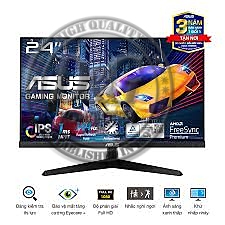 Геймърски Монитор ASUS VY249HGE  24&quot; Full HD, IPS, 1ms MPRT, 144Hz, ELMB, Shadow Boost, Low Blue Light, Flicker Free, FreeSync Premium