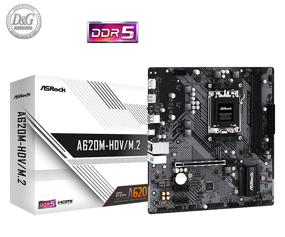 ASROCK A620M-HDV/M.2  /AM5