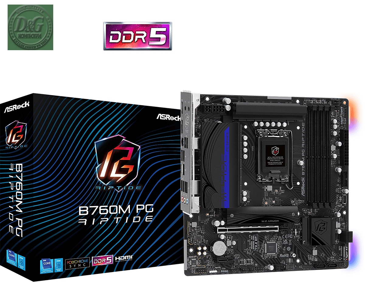 ASROCK B760M PG RIPTIDE /D5