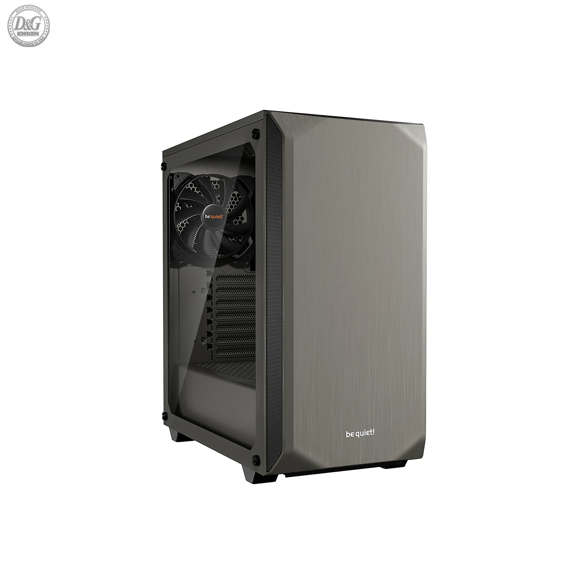 be quiet! кутия Case ATX - Pure Base 500 Window Metallic Gray