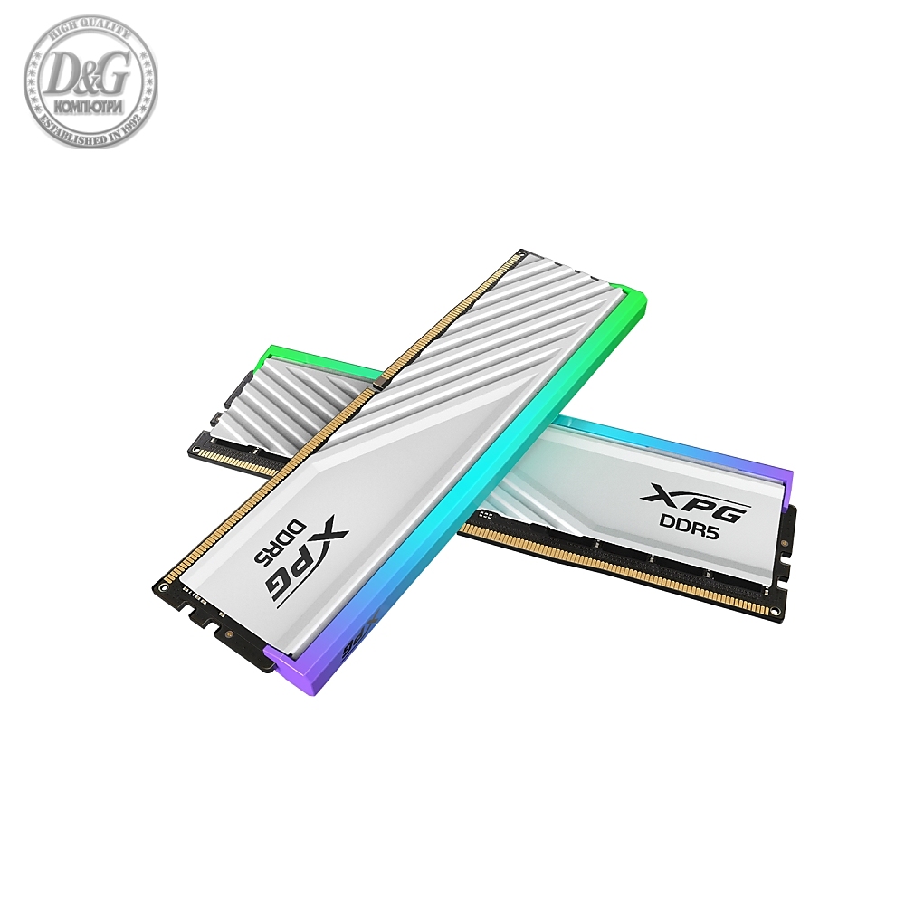 ADATA LANCER BLADE RGB 32GB (2x16GB) DDR5 6000 MHz U-DIMM White